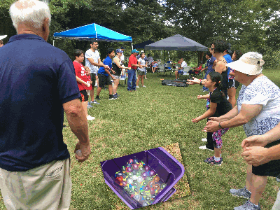 Water Balloon Toss